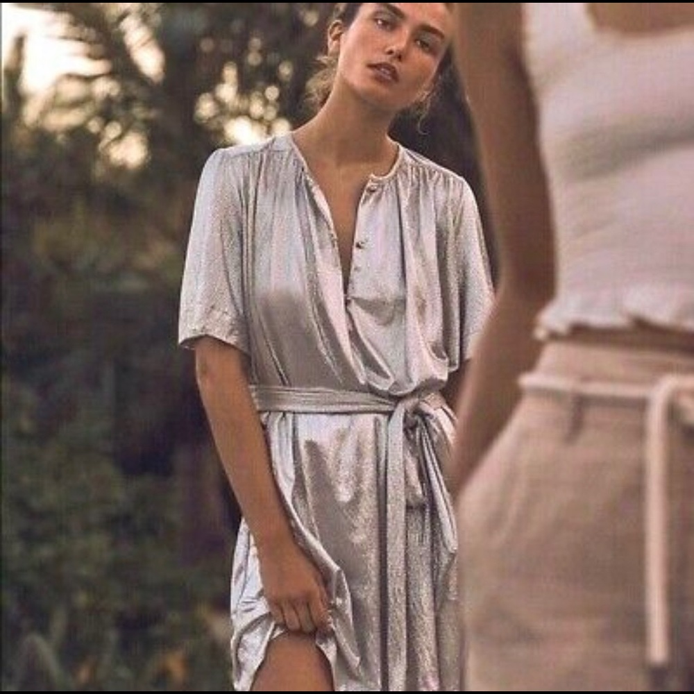 Sabina Musayev Metallica Shirt dress Small